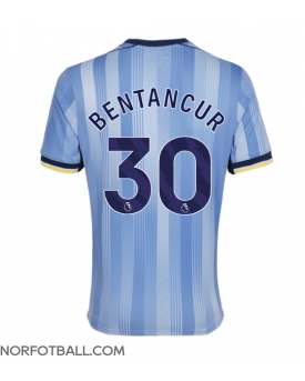 Billige Fotballdrakt Tottenham Hotspur Rodrigo Bentancur #30 Replika Bortedrakt 2024-25 Kortermet